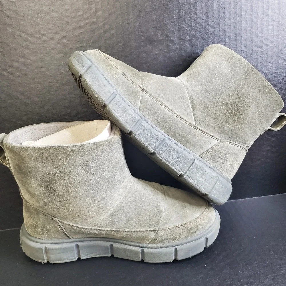 Explorer III Joan Waterproof Slip-On Cozy‎ Suede Boots Womens US Size 7 EU 38